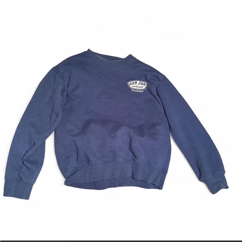 Blue Ron Jon Crewneck Sweater